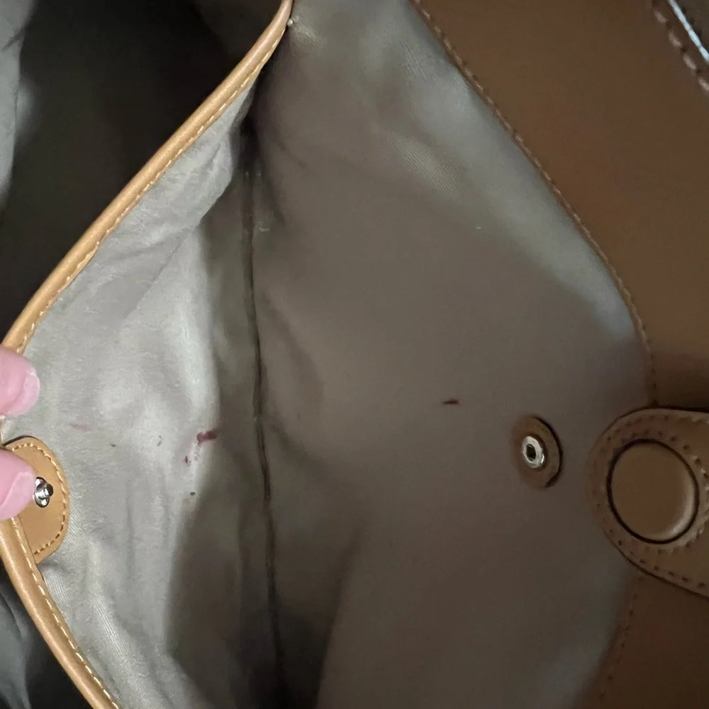 Ralph Lauren Tan Leather Tote Bag Women’s - Picture 7 of 10